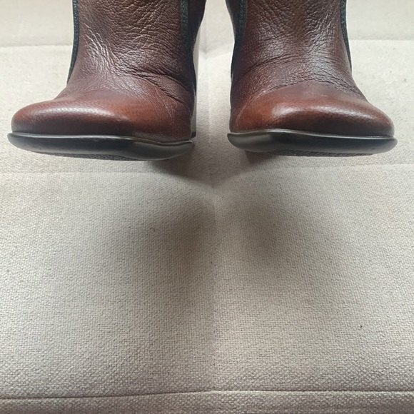 Vicini by Giuseppe Zanotti Leather Luxury Buckle Glass Heel Square Toe Sz 6 #103 - Picture 10 of 15